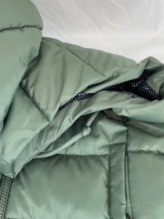 Bench Puffer Vest Fitted Hood Green Women’s Size Small - Picture 6 of 14